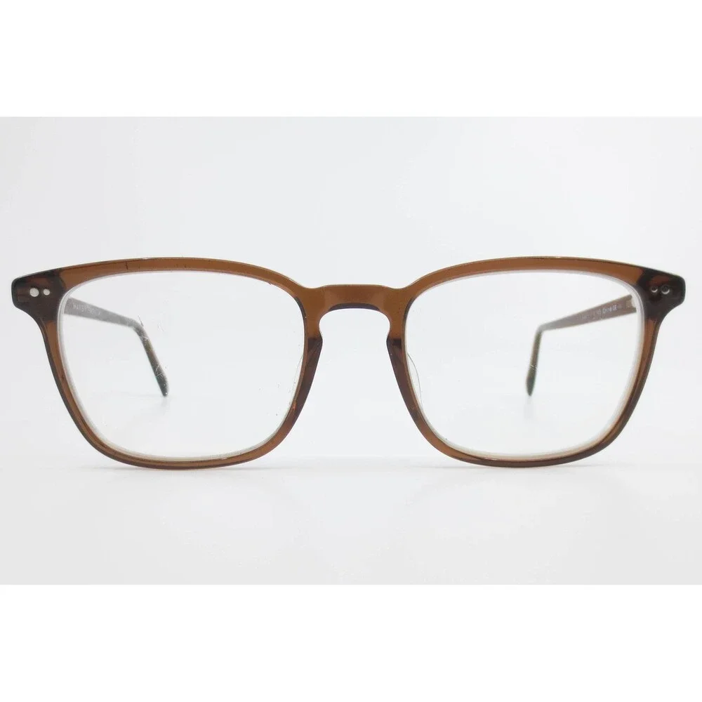 Warby Parker Elias Brown Eyeglasses Frames 51-18-145 M 899 Rectangular Eyewear